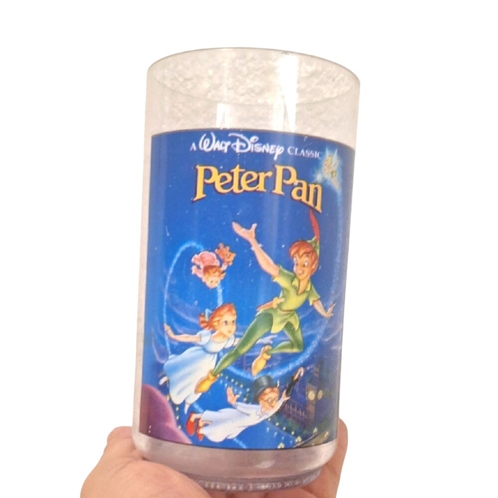 Vintage 1994 Disney Peter‎ Pan Burger King Collector Series Plastic Cup #4 Blue